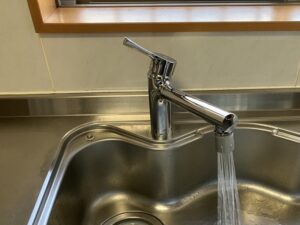 千葉キッチン取付け隊　ワンホールシングル水栓の取替　施工後